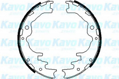 KAVO PARTS bs5411 -  Комплект тормозных колодок
